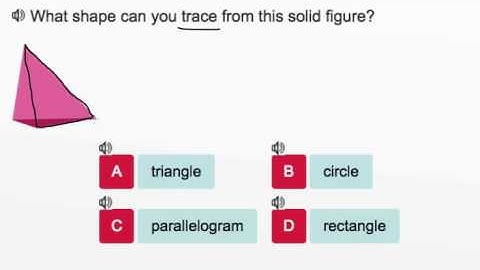 AdaptedMind Math - Plane Shapes and Solid Figures, Question #3