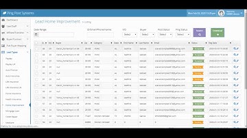 Ping Tree & Ping Post realtime Lead Distribution Software