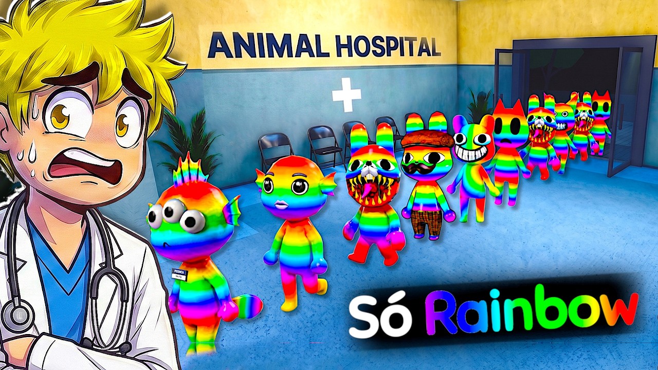 HOSPITAL DE ANIMAIS MAS SÓ POSSO ACEITAR PACIENTES RAINBOW - DESAFIO