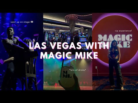 TRAVEL VLOG: Las Vegas with Magic Mike Live?! | Sloan Byrd