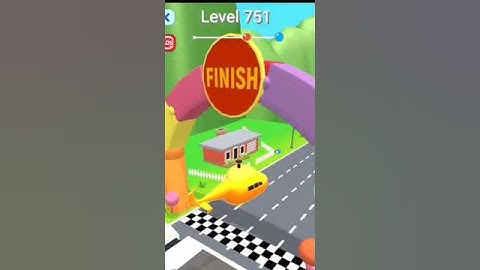 3D shape-shifting#runing#car game level=751#shorts #video