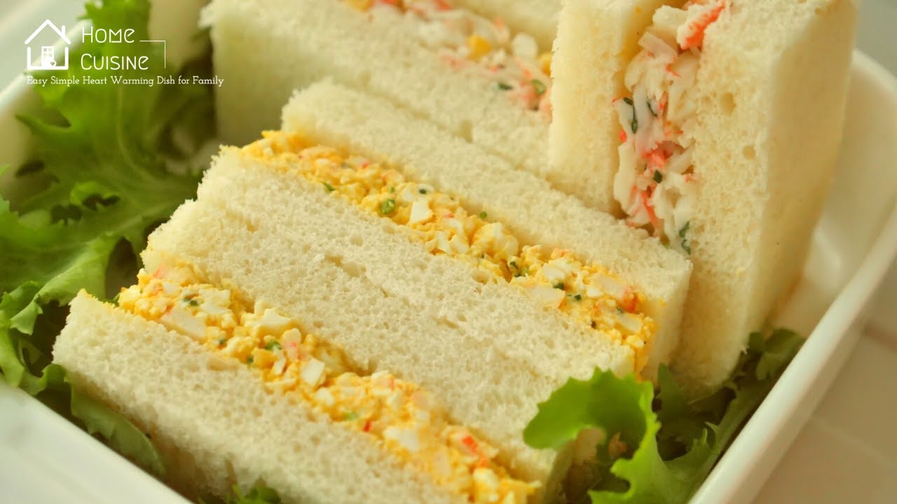 សាំងវ៉ិចពងមាន់ សាំងវ៉ិចសាច់ក្តាម 🦀[Creamy Egg & Imitation Crab Meat