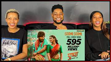 African Friends Reacts To Pushpa: Saami Saami - Full Video Song | Allu Arjun, Rashmika Mandanna |