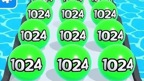29 Ball Run 2048- All Levels Gameplay walkthrough Android, iOS (Multiple Levels)