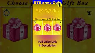 Choose Your BTS Gift Box 2023 | #shorts #veemeek  #trending #quiz #btsedits #btsarmy #youtubeshorts