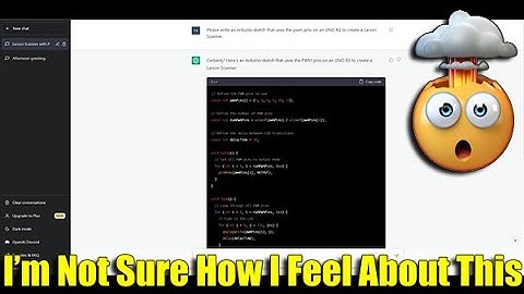 Can ChatGPT Write An Arduino Sketch From A Simple Description