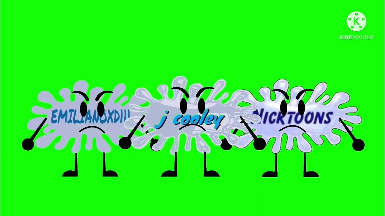 (REQUESTED) The 3 Splat Dudes Hiding _ and Showing __ Green Screen