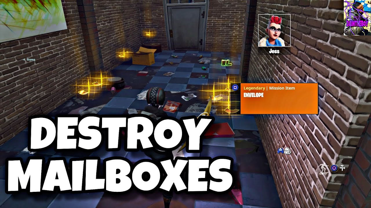 DESTROY MAILBOXES | YOU’RE NO GOOD | FORTNITE SAVE THE WORLD