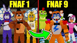 ВСЕ КАРТЫ ФНАФ В МАЙНКРАФТ fnaf minecraft