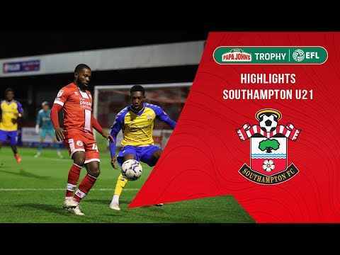 Crawley Town Southampton U21 Goals And Highlights