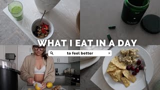 WHAT I EAT IN A DAY (to feel better) by Camryn Michelle Glackin 267 views 1 year ago 12 minutes