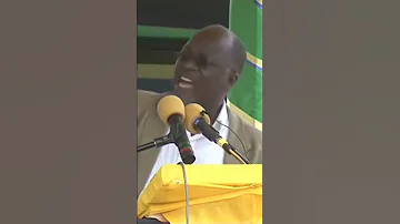 HAYA HAPA MANENO YA DKT JOHN POMBE MAGUFULI ALIYOMWAMBIA DKT JAKAYA KIKWETE MBELE YA HOTUBA YAKE 