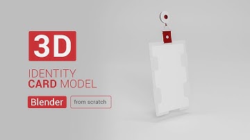 Identity Card 3D Modeling In Blender 2.9 || Blender 3d Modeling Tutorials