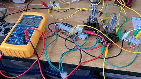 6SN7 / 6H8C / 6SN7GT PLUGPACK POWERED LOW VOLTAGE AMPLIFIER TEST