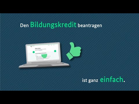 Video: So Erhalten Sie Einen Bildungskredit