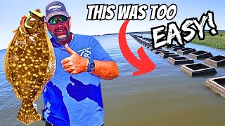 Alabama Flounder Fishing! **QUICK AND EASY LIMITS**