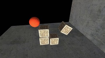 3D Collision detection & simple physics engine - Separating Axis Theorem, Impulse based response