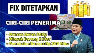 CHARACTERISTICS OF RECIPIENTS OF SOCIAL ASSISTANCE 20kg RICE   2 LITERS OF COOKING OIL