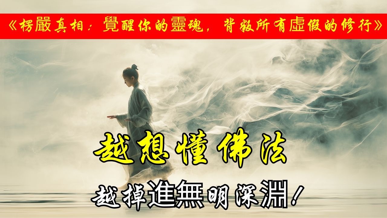 越想懂佛法，越掉進無明深淵！| 佛法 | 修行 | 頓悟 | 禪宗 | 無明 | 真理 | 知見立知 | 覺醒 | 自我超越 | 放下執著 |  空靈覺知 | 生命探索 | 心靈自由 | 靈性成長