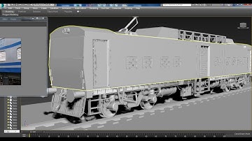 3dsmax Tutorials, Tutorial on Modeling & Texturing a OHE Inspection Car for Railways in 3dsmax