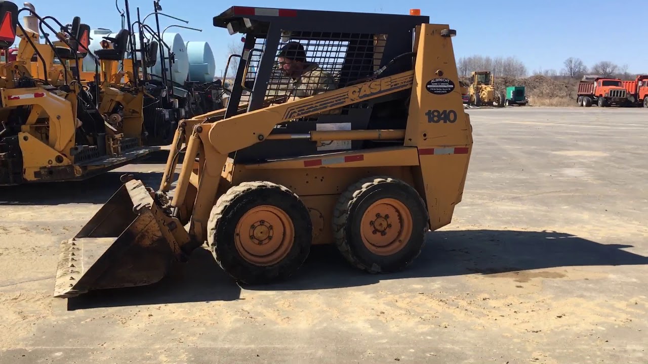 1999 Case 1840 Skid Steer Loader | For Sale | Online Auction | Orbitbid ...