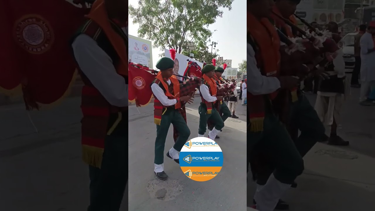 SSSK Boys bagpiper Band 