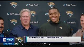 Grading the Jaguars' draft class on 'NFL Draft Today' | NFL Network | Jacksonville Jaguars