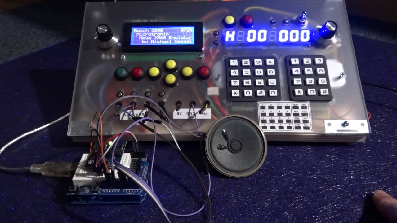Emic 2-based Speech Synthesizer for the Busch Microtronic