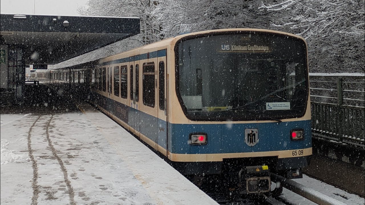 U Bahnen im Schnee