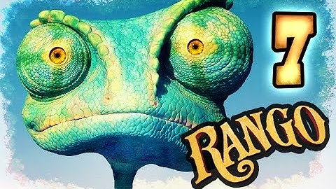 Rango Walkthrough Part 7 -- 100% Items (PS3, X360, Wii) Level 5 - Rodent Clan Race