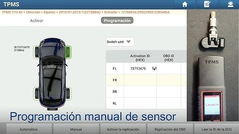 LAUNCH TPMS Sensor LTR 01 Test and Program by X431 PAD V and i-TPMS- launchx431.fr