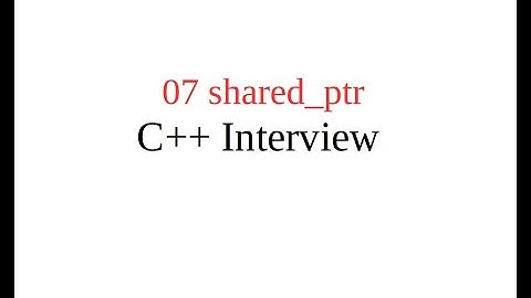 shared_ptr C++