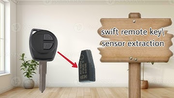 Swift remote key/ sensor extraction
