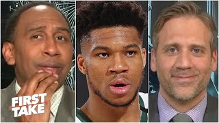 Stephen A. & Max react to reports of Giannis leaving the Bucks for the Heat | First Take