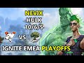 Virtus Pro nevix Hulk Vs BRR BRR PATAPIM at Upper SemiFinal Playoffs Ignite Phase 1 EMEA