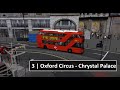 OMSI 2  | LONDON Route 3 | Oxford Circus - Crystal Palace - New Routemaster - Full HD Ride