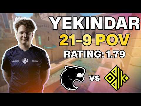 💀 YEKINDAR POV: ANUBIS DOMINATION vs ODDIK! | PGL Astana 2025