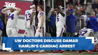 University of Washington Doctors discuss Damar Hamlin's cardiac arrest