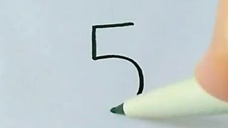 رسم سهل/الرسم بالأرقام الإنجليزية/تعلم الرسم بسهولة/رسم بنات How to draw a rabbit from numbers 200