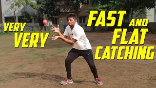 Fast and Flat Catching Technique | Nothing But Cricket