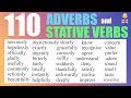 110 Adverbs and Stative Verbs in English