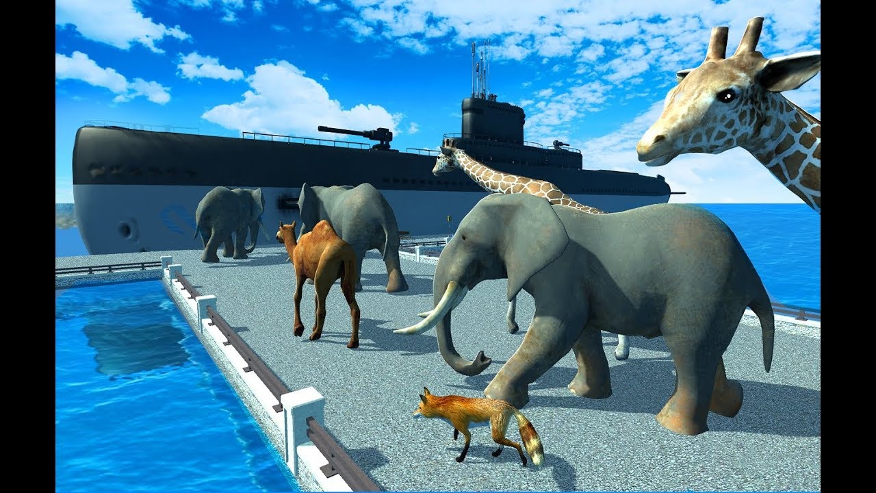 Submarine Animal Transport Underwater Mission Gameplay Video Android