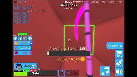 Hitting 2 Billion Blocks Mined In Roblox Mining Simulator - Roblox
