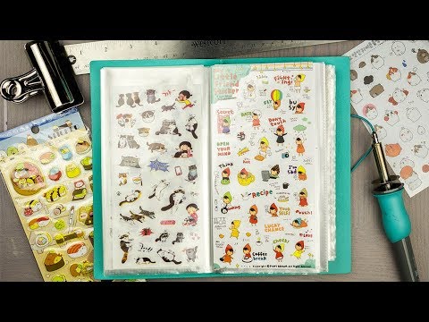 DIY Planner/Diary Sticker Holder Storage 