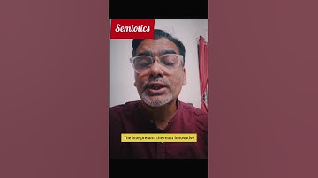 Semiotics: Sign Structure in Peircean Semiotics #Sign #Peirce #representamen #interpretant #object