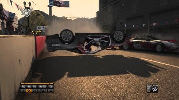 Team FOX - Grid 1 Crash Video (Unedited)