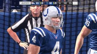 Oregon vs. Kansas 1 point safety Madden 17 play recreation