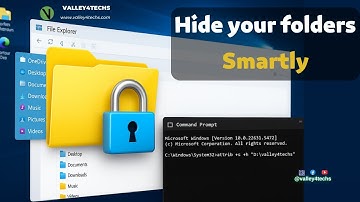 Hide Files and Folders in Windows 10/11 Using Command Prompt or PowerShell (Complete Guide)