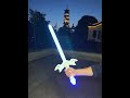 My newly bought lightsaber in its third form is simply the sword of my dreams! #lightsaber #cool #