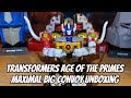 Transformers AOTP Maximal Big Convoy Unboxing 